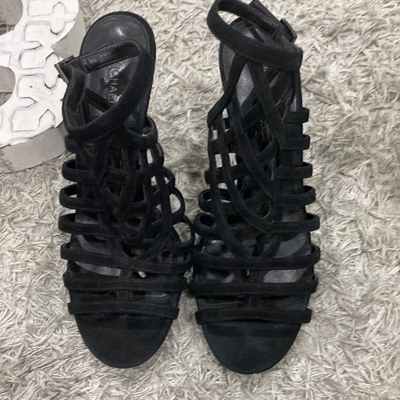 Michael Kors Womens Cage Heels (4inch heel) - Picture 2 of 8
